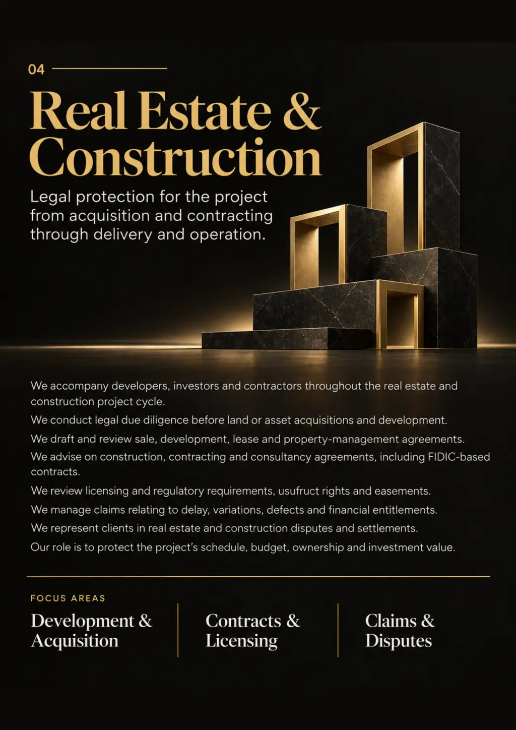 Real Estate & Construction